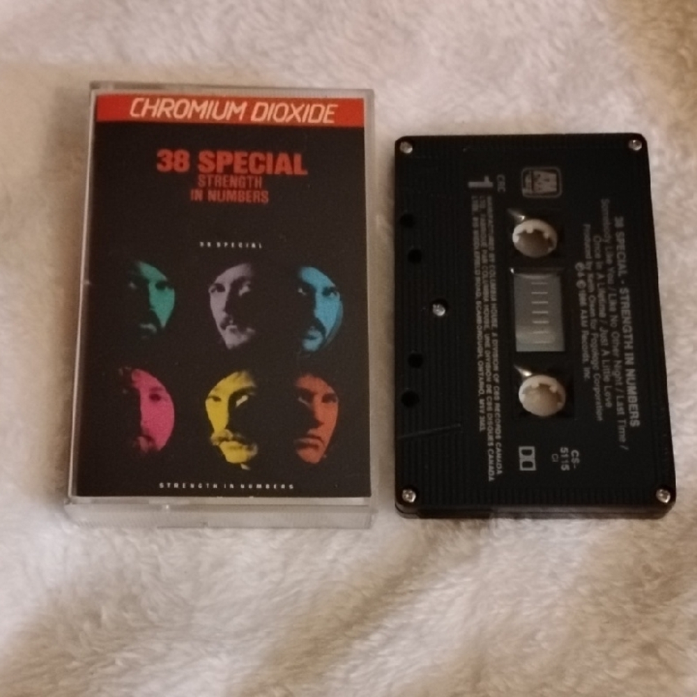 38 Special Strength in Numbers Cassette Tape